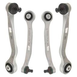 Audi Suspension Control Arm Kit - Front Upper (Forward and Rearward) 4E0407510E - Lemfoerder 3088372KIT